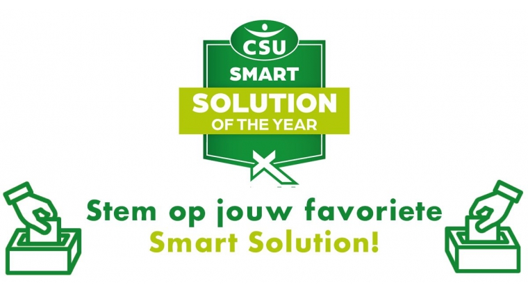 Publieksverkiezing CSU Smart Solution 2023 geopend!