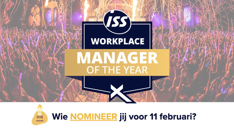29 maart 2022: Wie nomineer jij als ISS WorkPlace Manager of the Year?